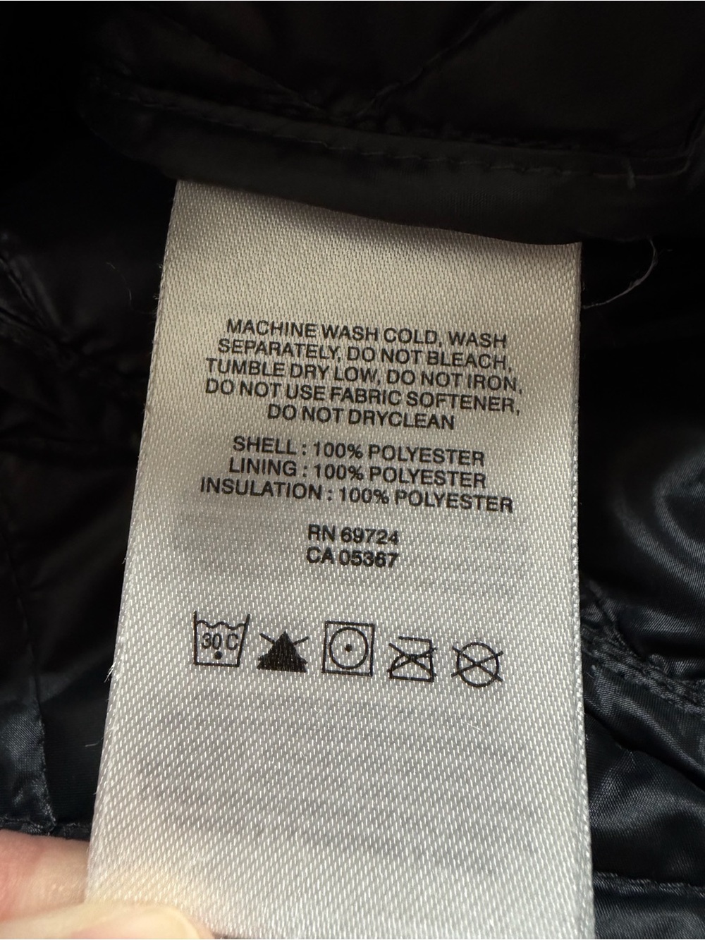Columbia Women’s Black Quilted Insulated Packable Puffer Jacket - Picture 5 of 10